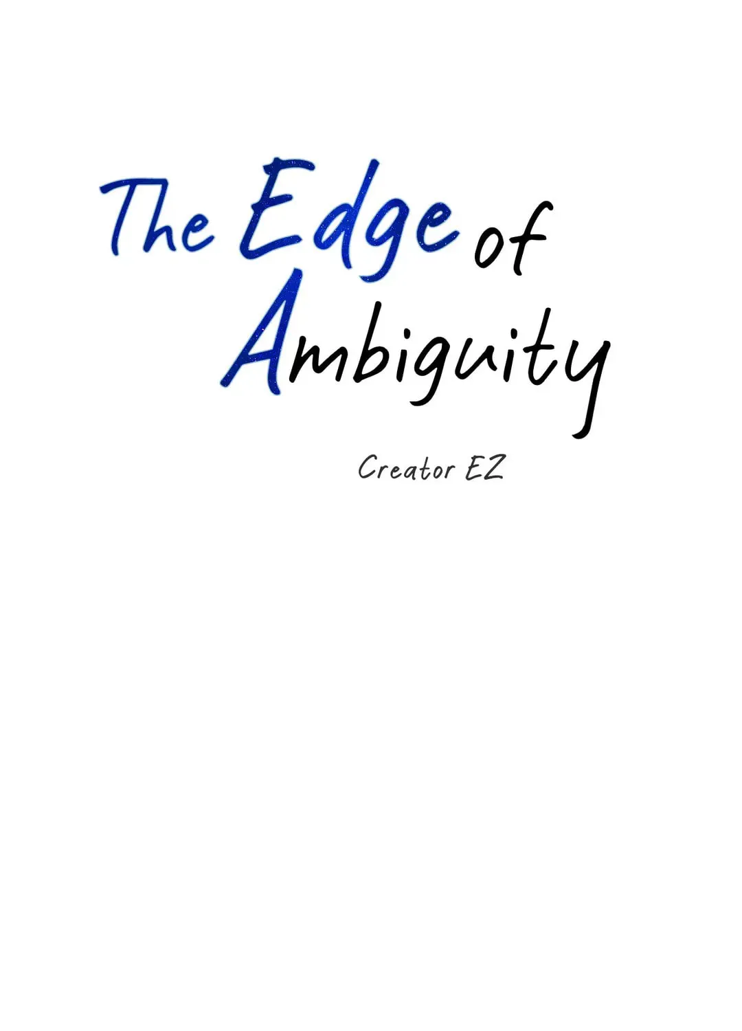 The Edge of Ambiguity Chapter 42 page 41 - 