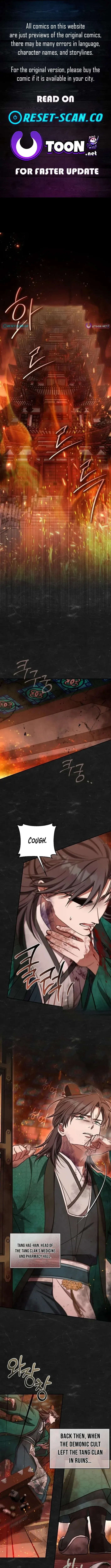 The Eldest Daughter of the Tang Clan of Sacheon Protects the Family Chapter 17 page 1 - 