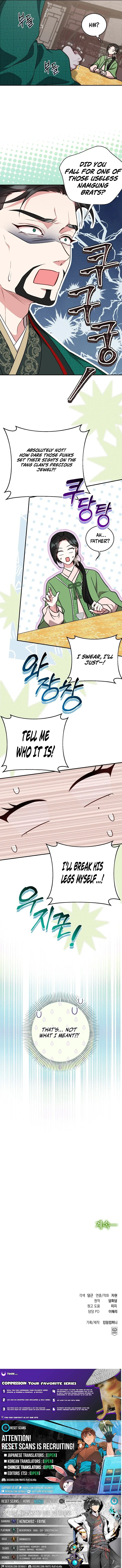 The Eldest Daughter of the Tang Clan of Sacheon Protects the Family Chapter 2 page 12 - 
