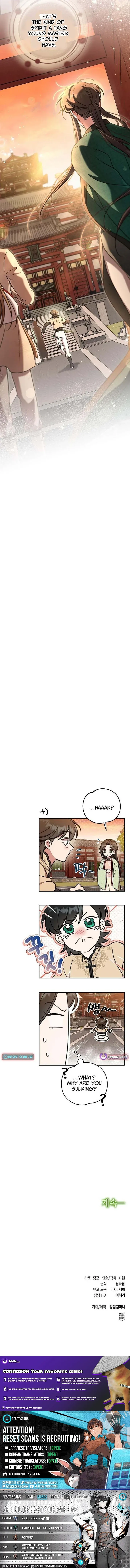 The Eldest Daughter of the Tang Clan of Sacheon Protects the Family Chapter 20 page 12 - 