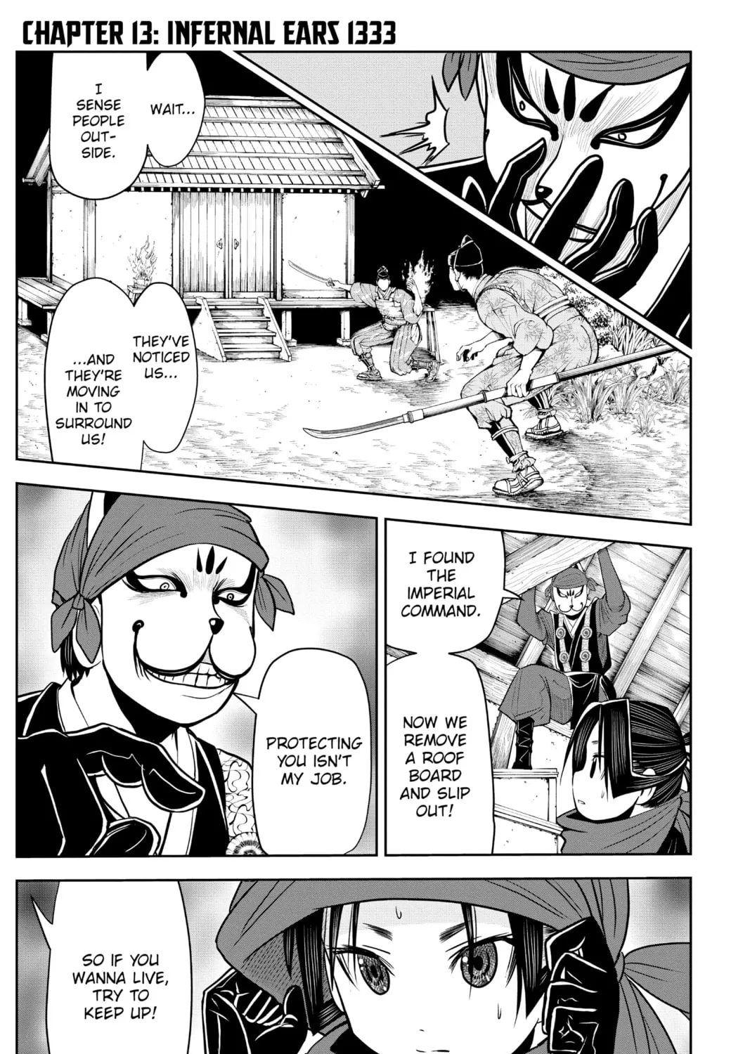 The Elusive Samurai Chapter 13 page 1 - 