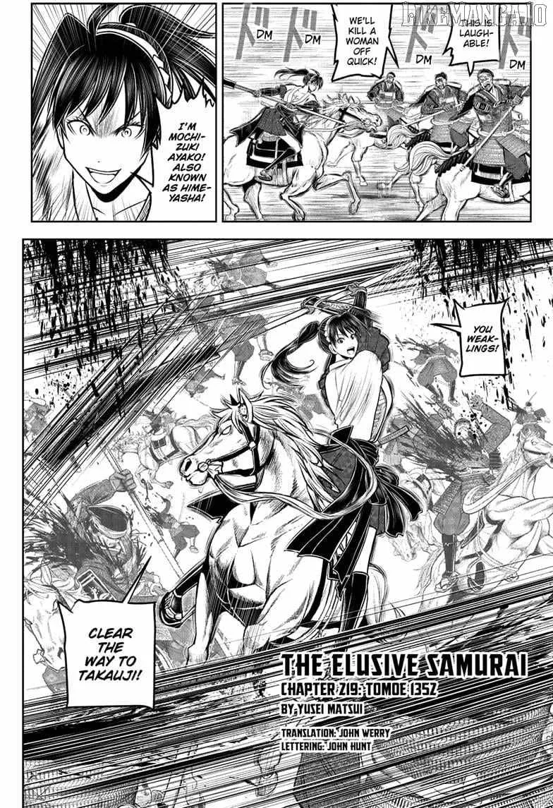 The Elusive Samurai Chapter 219 page 3 - 