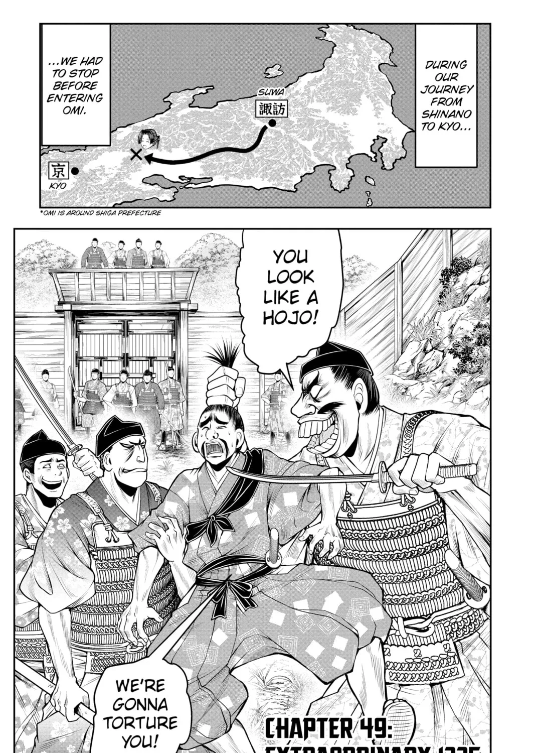 The Elusive Samurai Chapter 49 page 1 - 