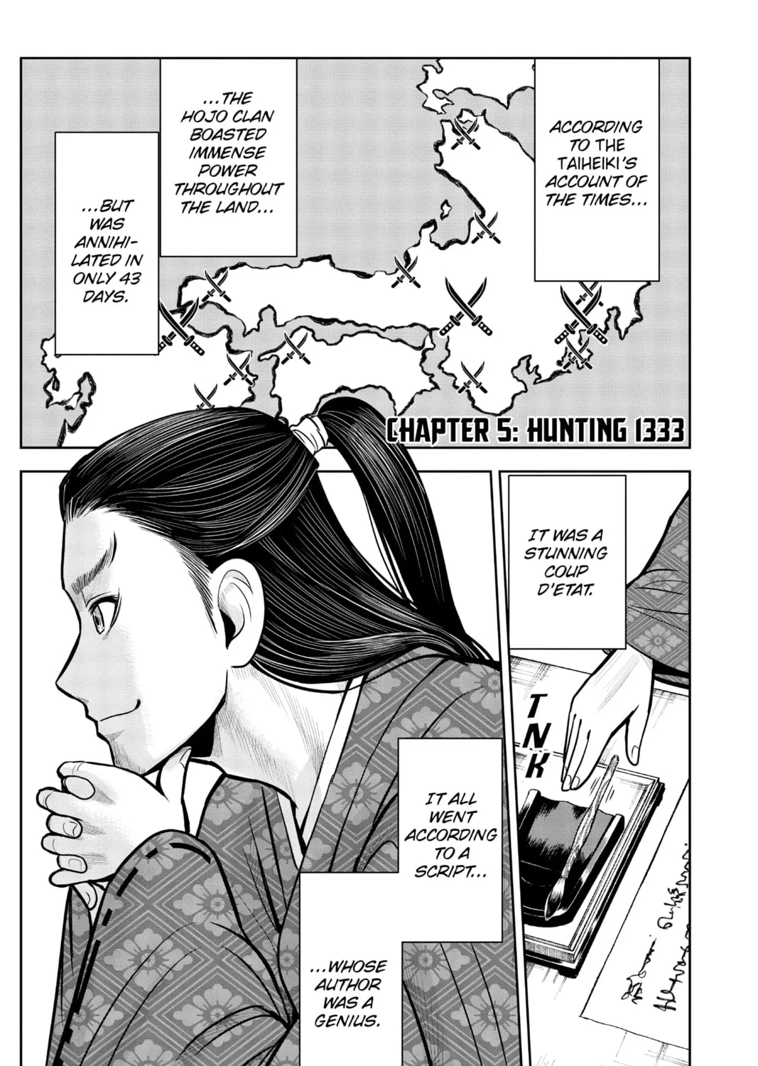 The Elusive Samurai Chapter 5 page 1 - 