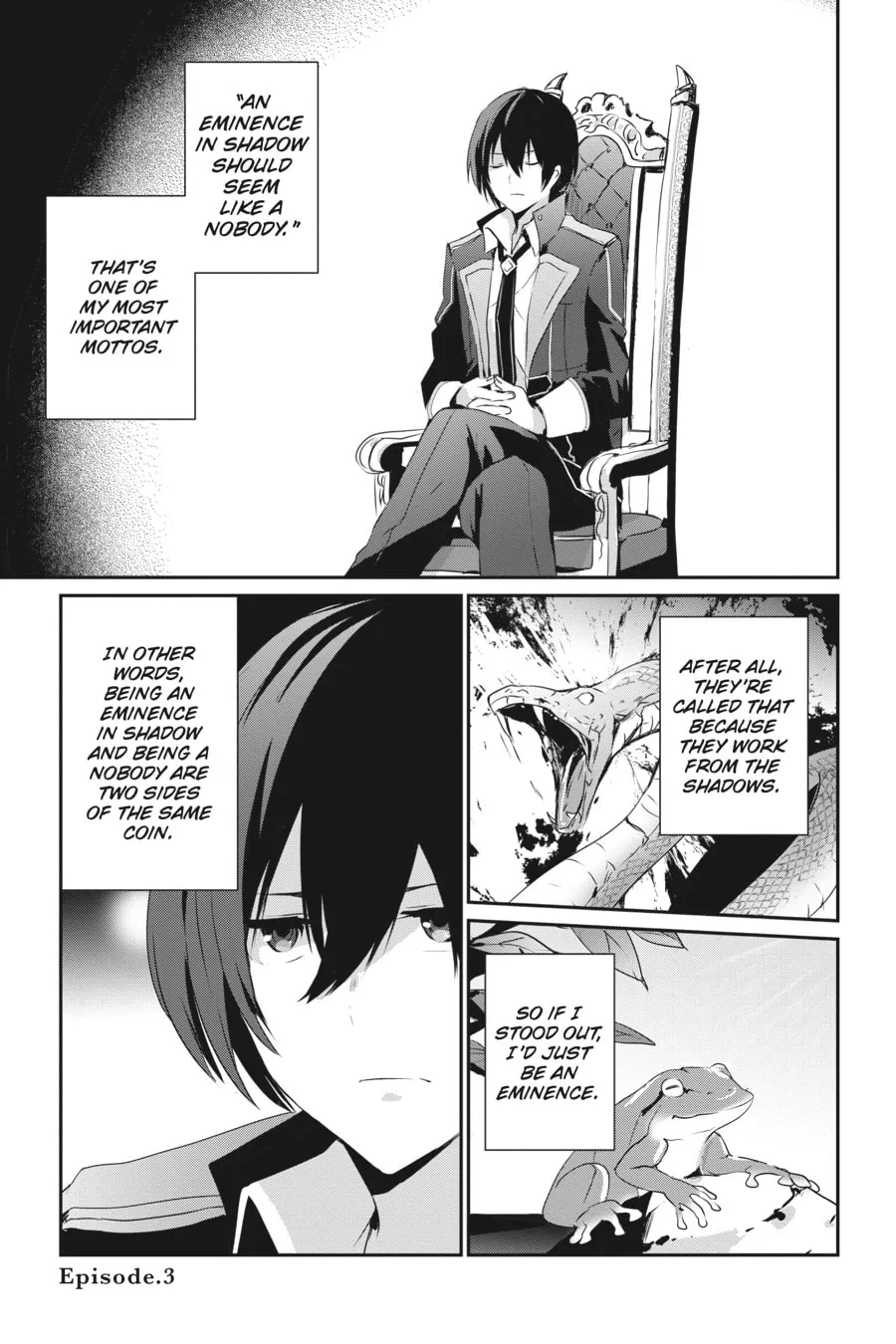 The Eminence in Shadow Chapter 3 page 1 - 