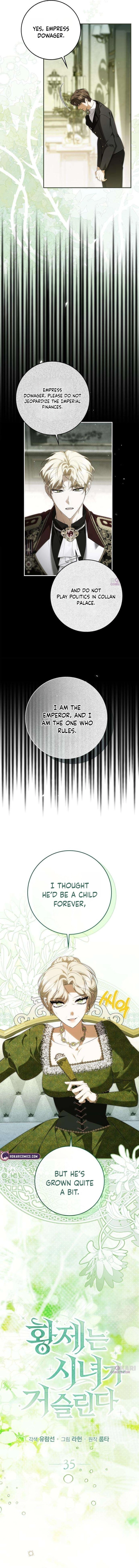 The Emperor Is Annoyed by the Maid Chapter 35 page 9 - 