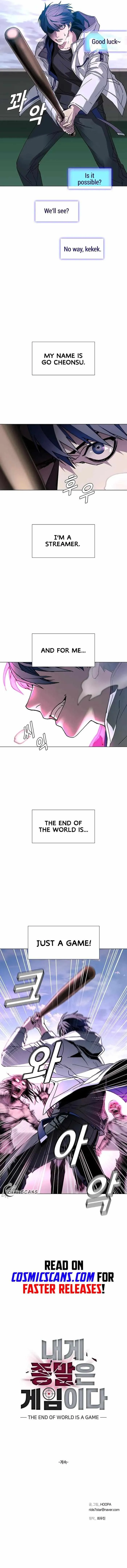 The End of the World is Just a Game to Me Chapter 1 page 14 - 