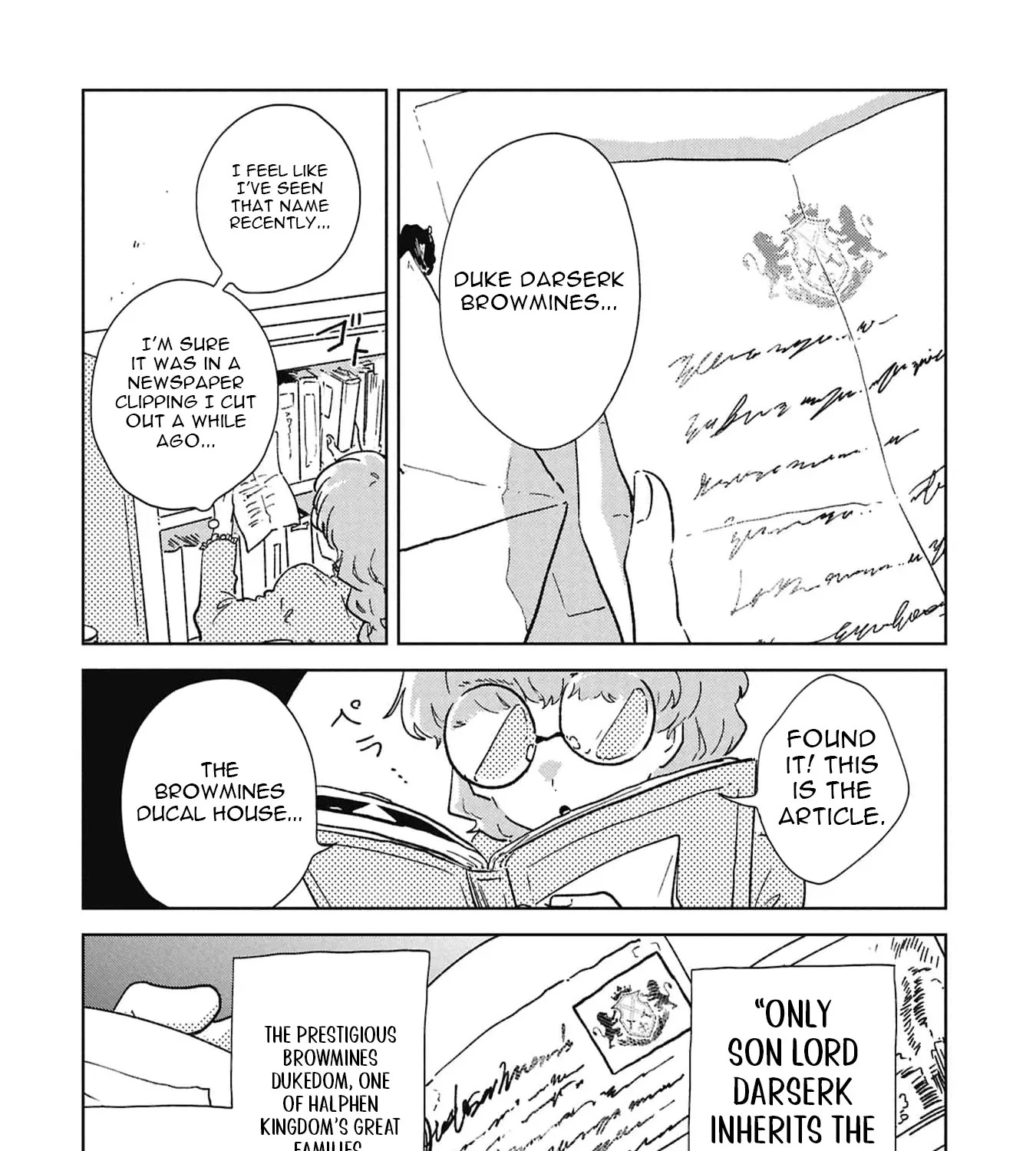 The Engagement of a Timid Duke and a Shy Young Lady Chapter 1 page 33 - 