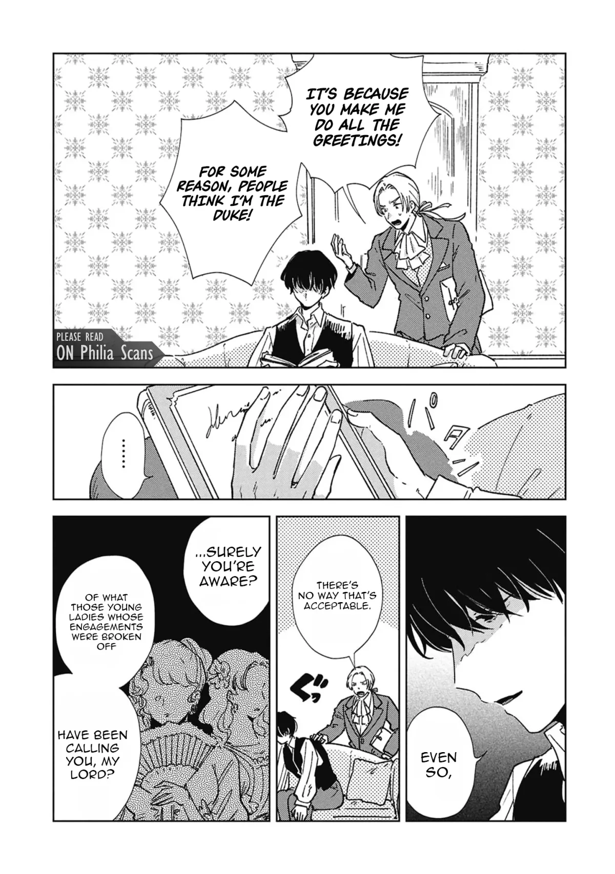 The Engagement of a Timid Duke and a Shy Young Lady Chapter 3 page 6 - 