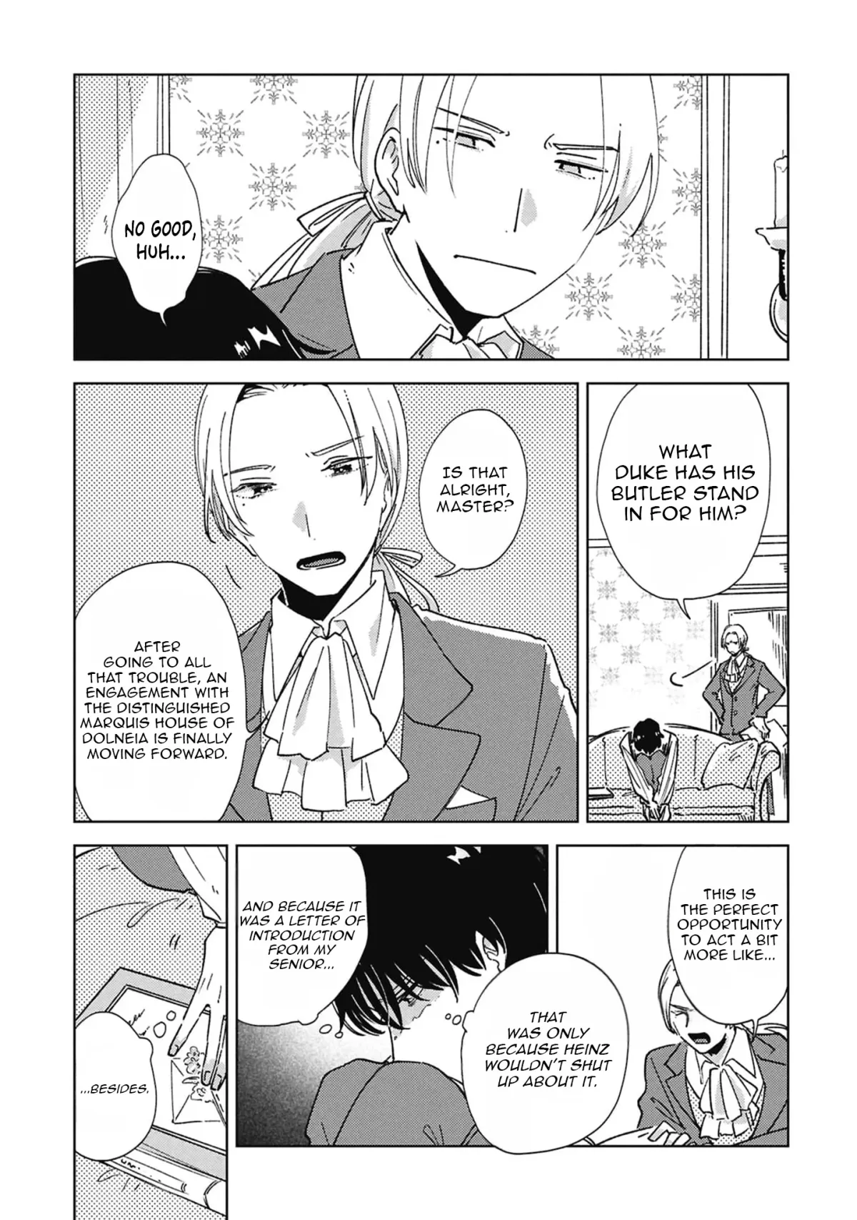 The Engagement of a Timid Duke and a Shy Young Lady Chapter 3 page 8 - 