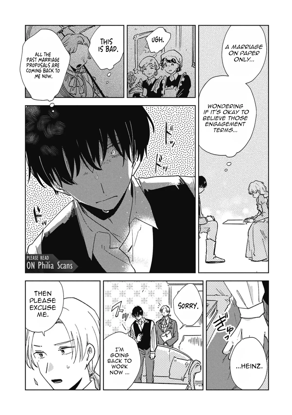The Engagement of a Timid Duke and a Shy Young Lady Chapter 3 page 10 - 