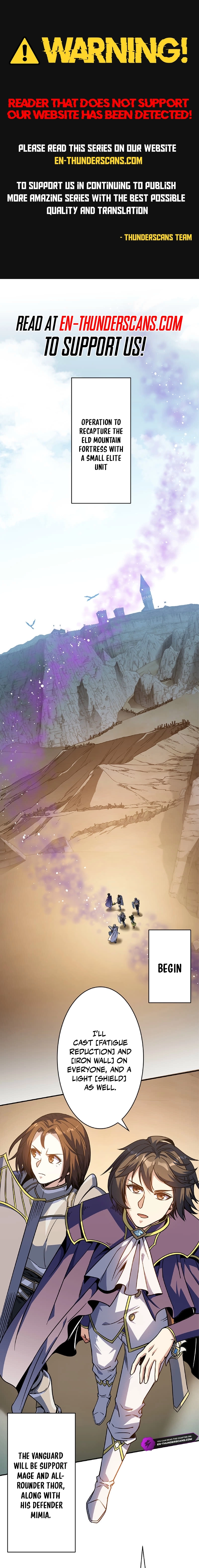 The Eternal Low-Rank Support Mage Teacher Becomes the Strongest Sage Chapter 32 page 1 - 