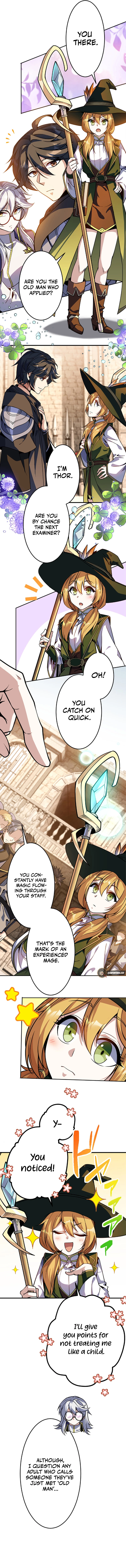 The Eternal Low-Rank Support Mage Teacher Becomes the Strongest Sage Chapter 7 page 3 - 