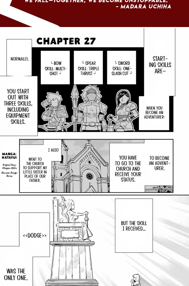 The Evasion Skill Turns Into a “Wall Clip Bug” Under Specific Conditions! When I Clipped Through the Dungeon Wall, I Was Able To Collect An Infinite Amount of First-Time Clear Rewards and So My Stats Skyrocketed! Chapter 27 page 3 - 