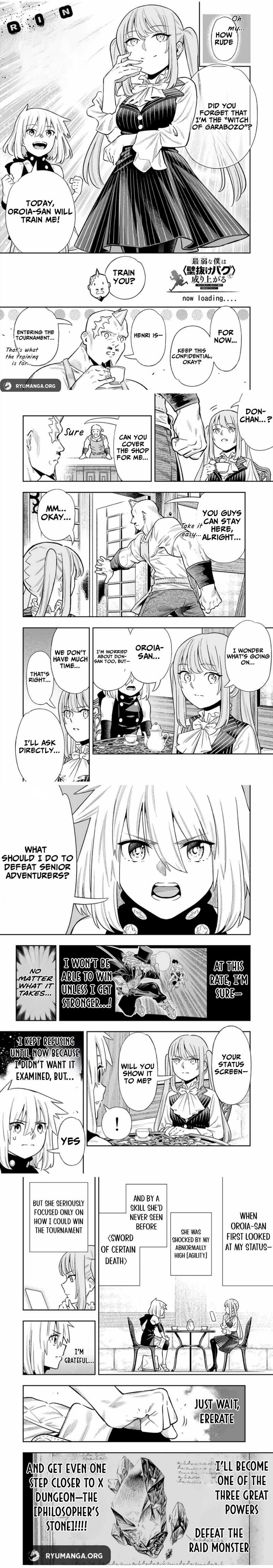 The Evasion Skill Turns Into a “Wall Clip Bug” Under Specific Conditions! When I Clipped Through the Dungeon Wall, I Was Able To Collect An Infinite Amount of First-Time Clear Rewards and So My Stats Skyrocketed! Chapter 40 page 5 - 