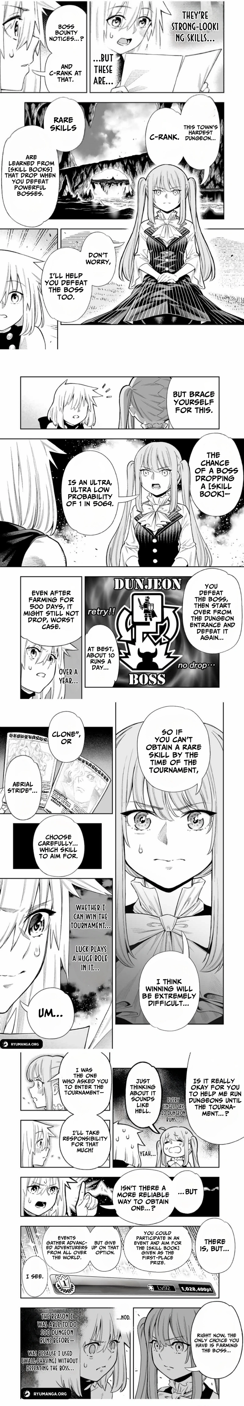 The Evasion Skill Turns Into a “Wall Clip Bug” Under Specific Conditions! When I Clipped Through the Dungeon Wall, I Was Able To Collect An Infinite Amount of First-Time Clear Rewards and So My Stats Skyrocketed! Chapter 42 page 3 - 