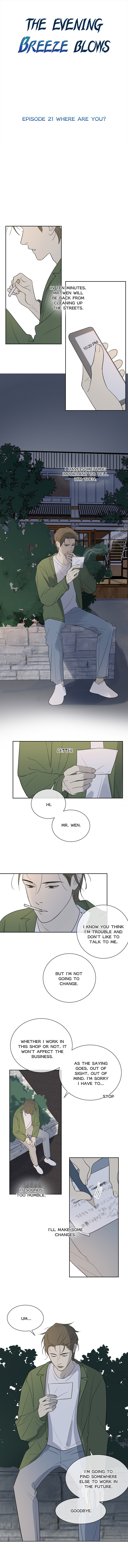 The Evening Breeze Blows (Colored) Chapter 22 page 1 - 