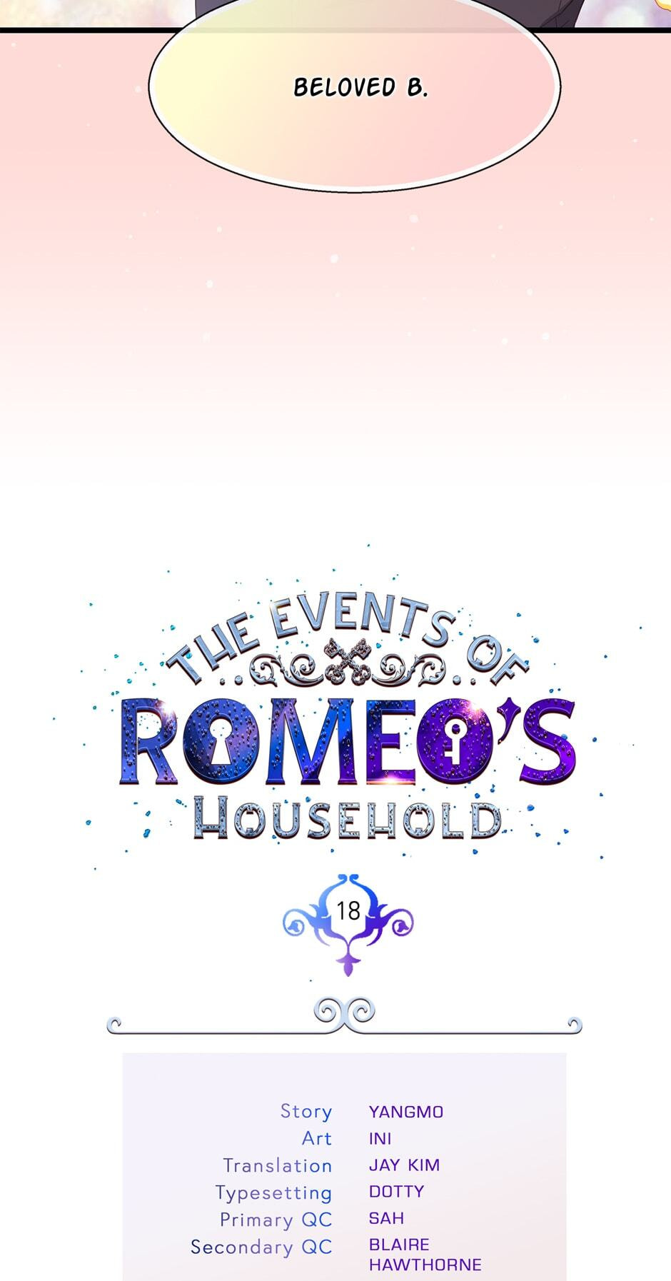 The Events of Romeo