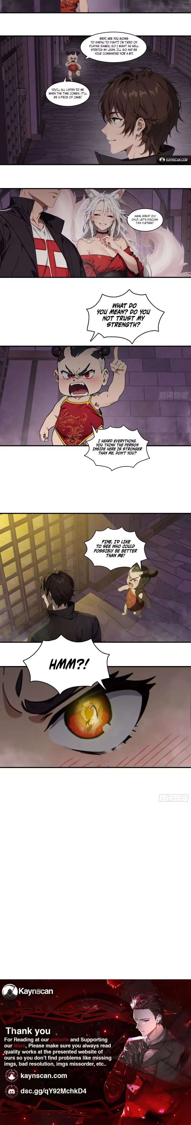 The Evil God Descends, I Own Great Hell Chapter 100 page 3 - 