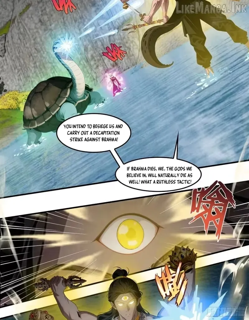 The Evil God Descends, I Own Great Hell Chapter 110 page 21 - 