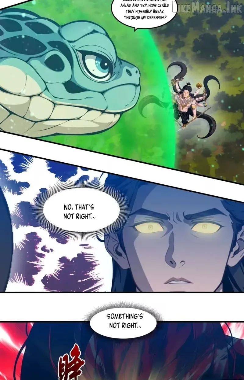 The Evil God Descends, I Own Great Hell Chapter 110 page 4 - 