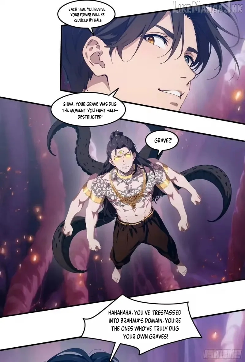 The Evil God Descends, I Own Great Hell Chapter 113 page 11 - 