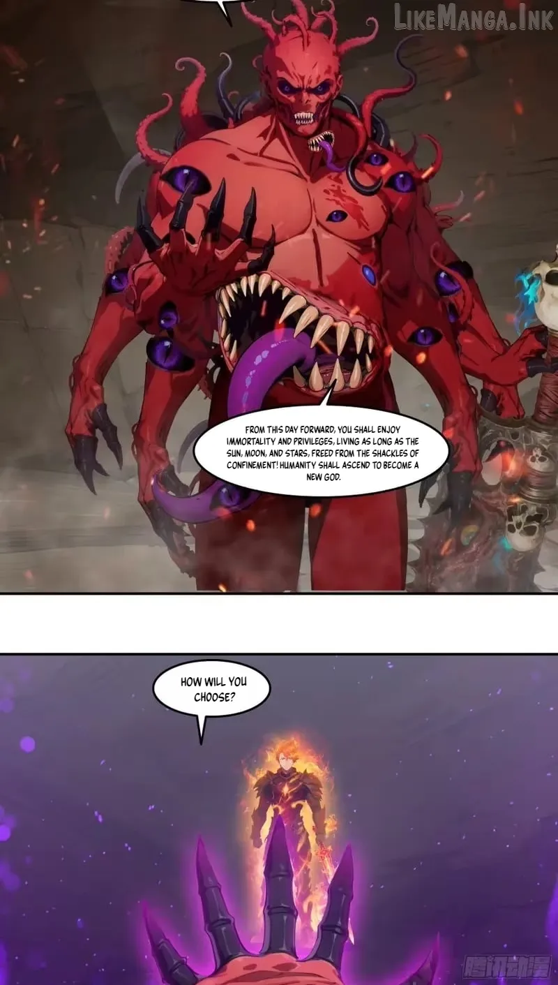 The Evil God Descends, I Own Great Hell Chapter 119 page 19 - 