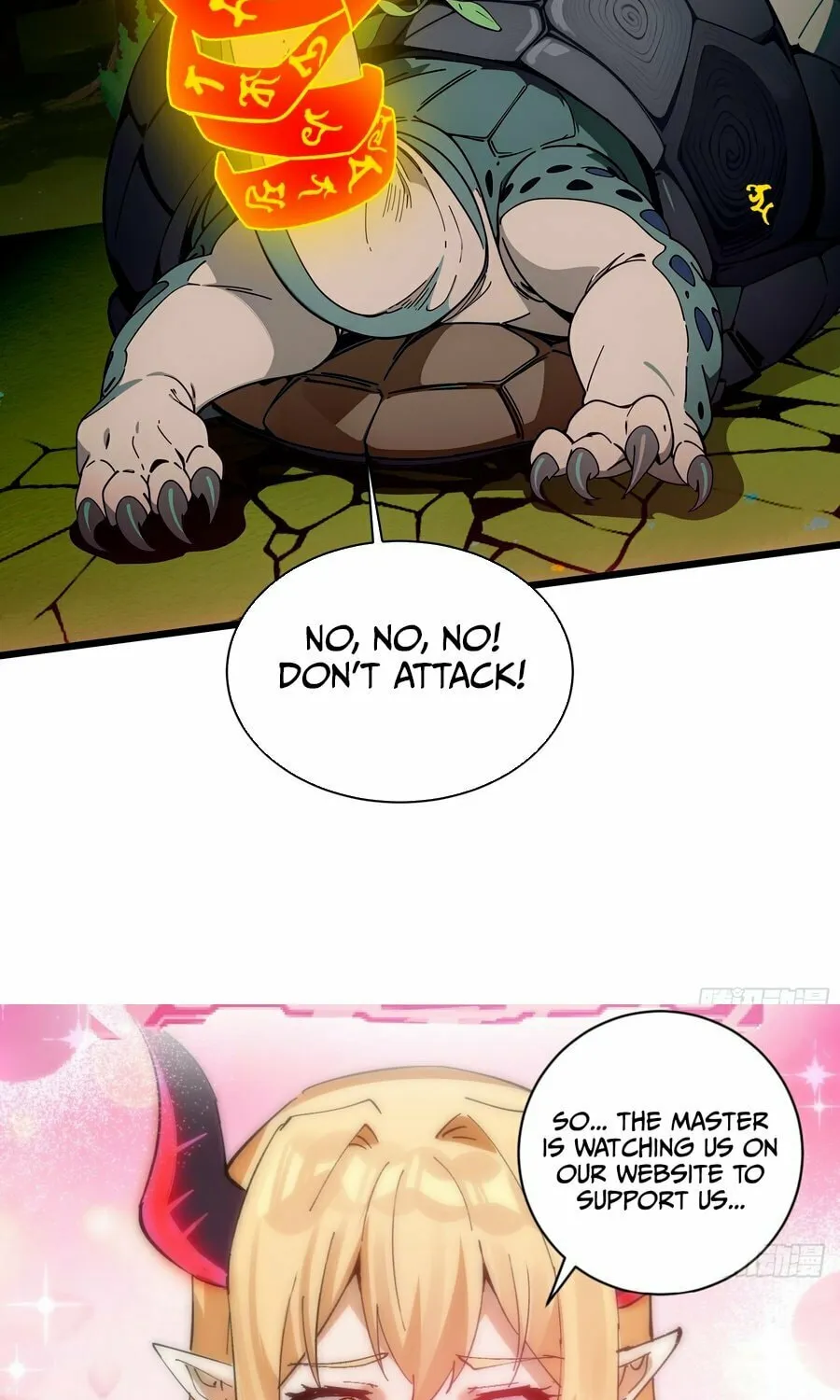 The Evil God Descends, I Own Great Hell Chapter 18 page 54 - 