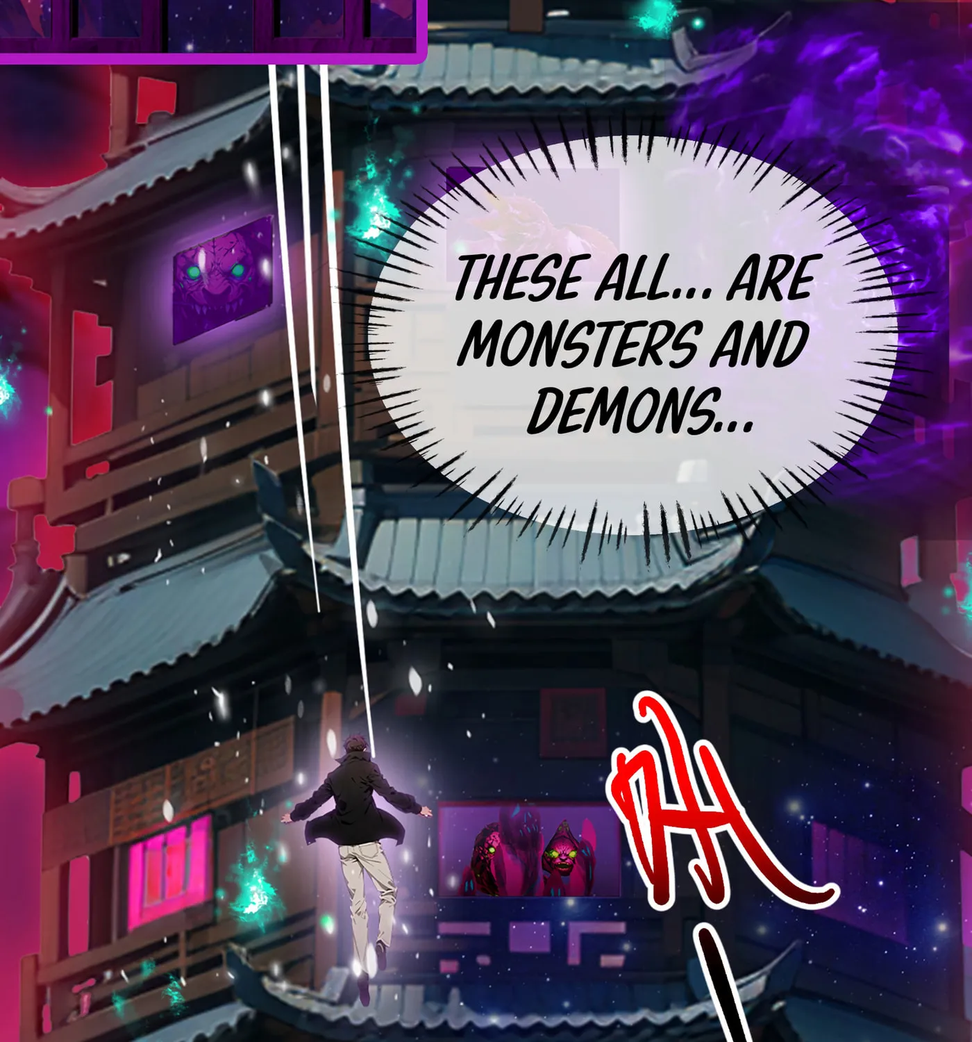 The Evil God Descends, I Own Great Hell Chapter 2 page 74 - 