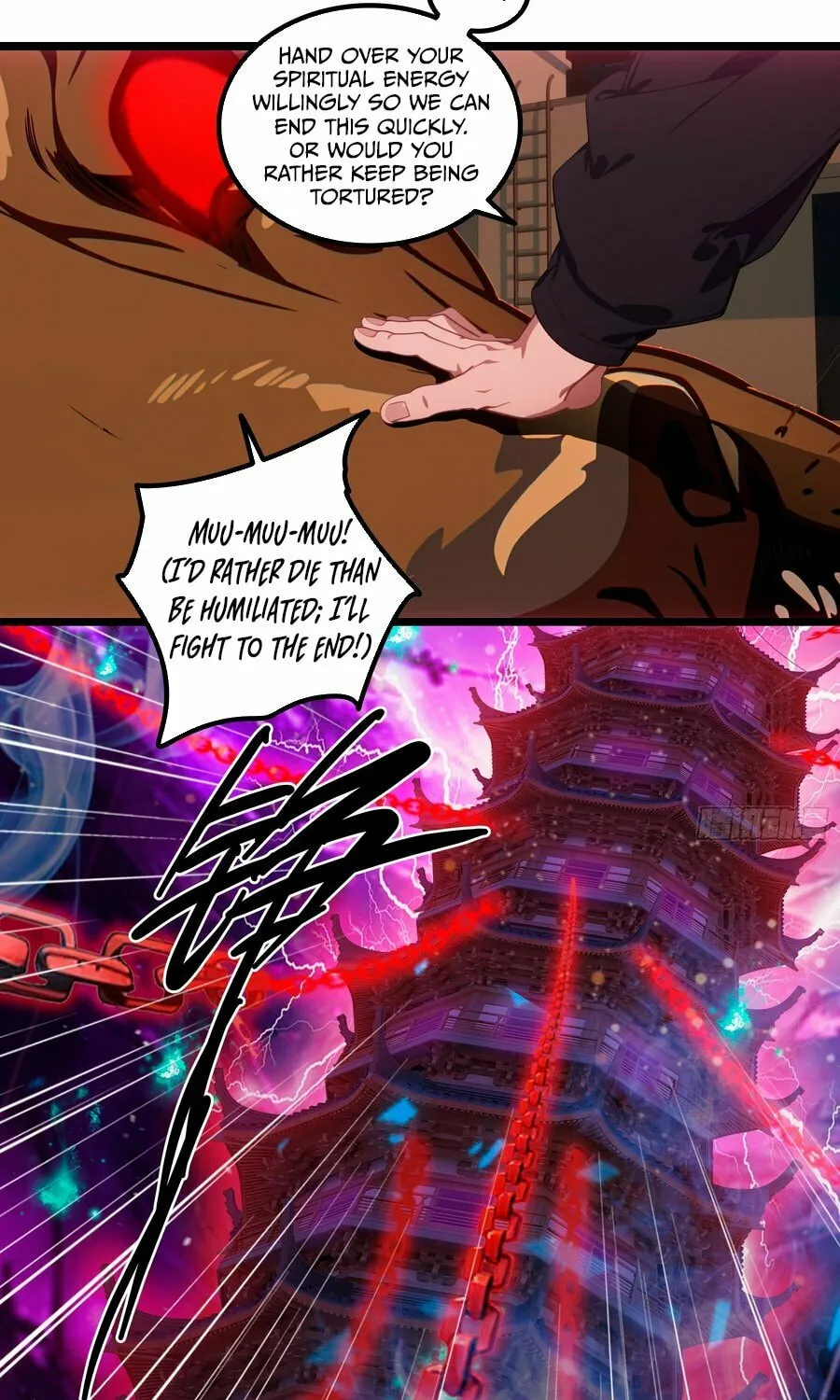 The Evil God Descends, I Own Great Hell Chapter 23 page 8 - 