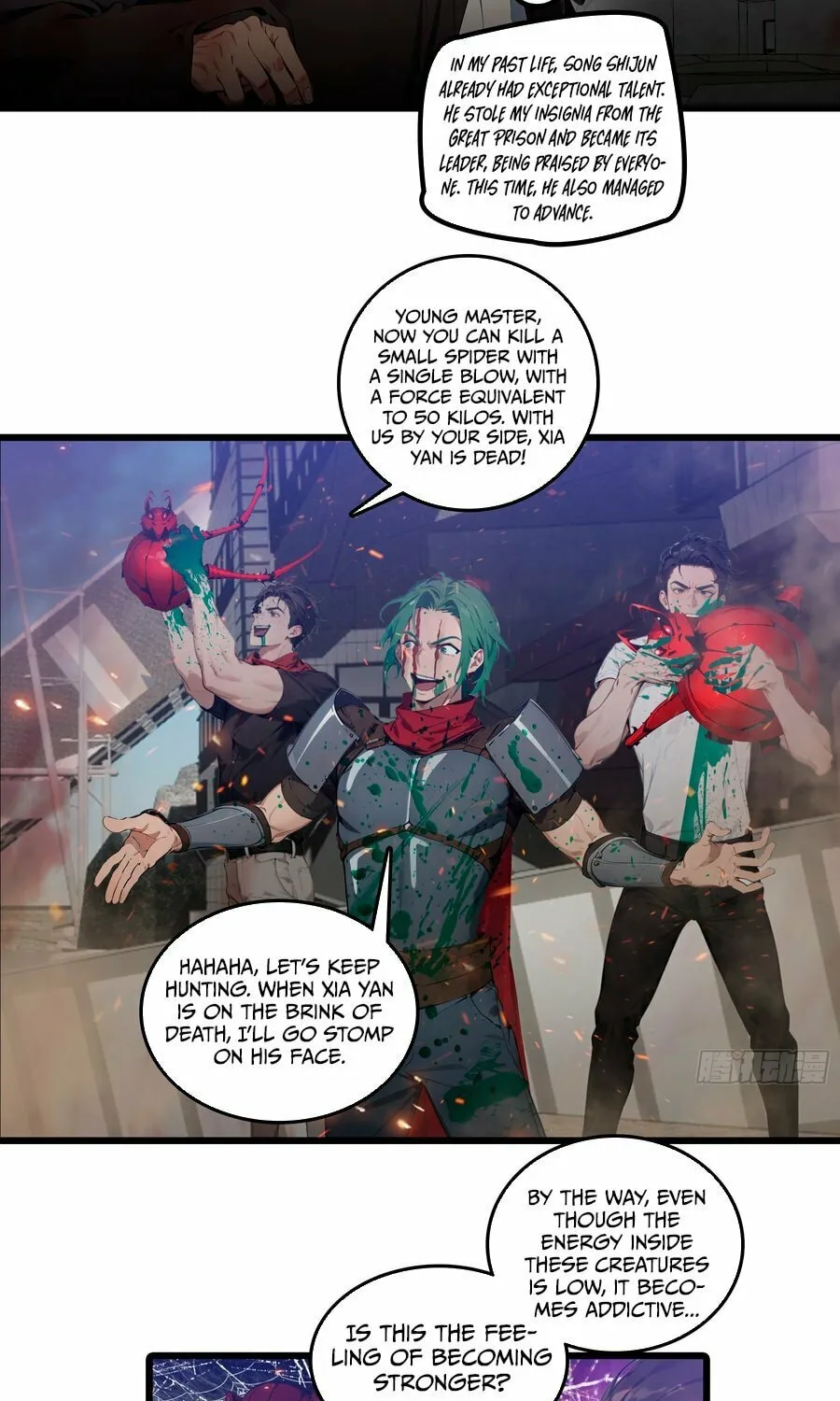 The Evil God Descends, I Own Great Hell Chapter 31 page 22 - 