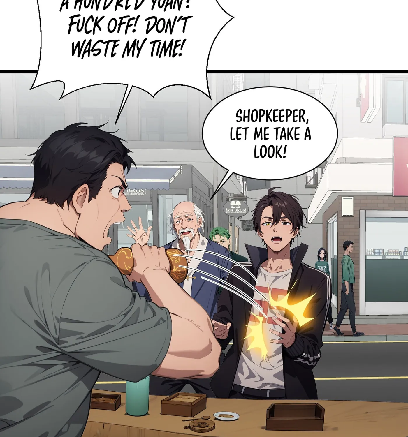 The Evil God Descends, I Own Great Hell Chapter 4 page 35 - 