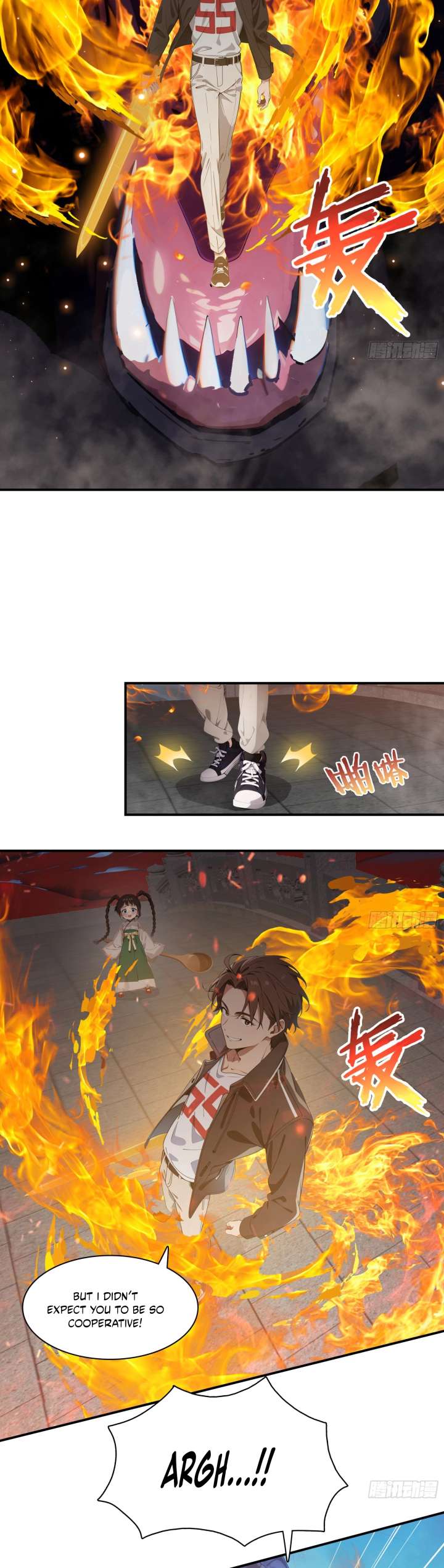 The Evil God Descends, I Own Great Hell Chapter 86 page 8 - 
