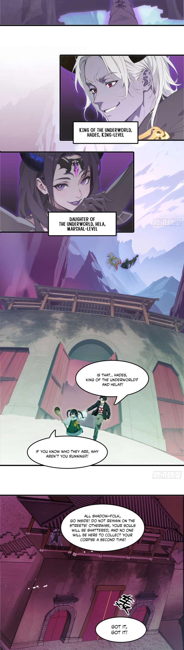 The Evil God Descends, I Own Great Hell Chapter 87 page 6 - 