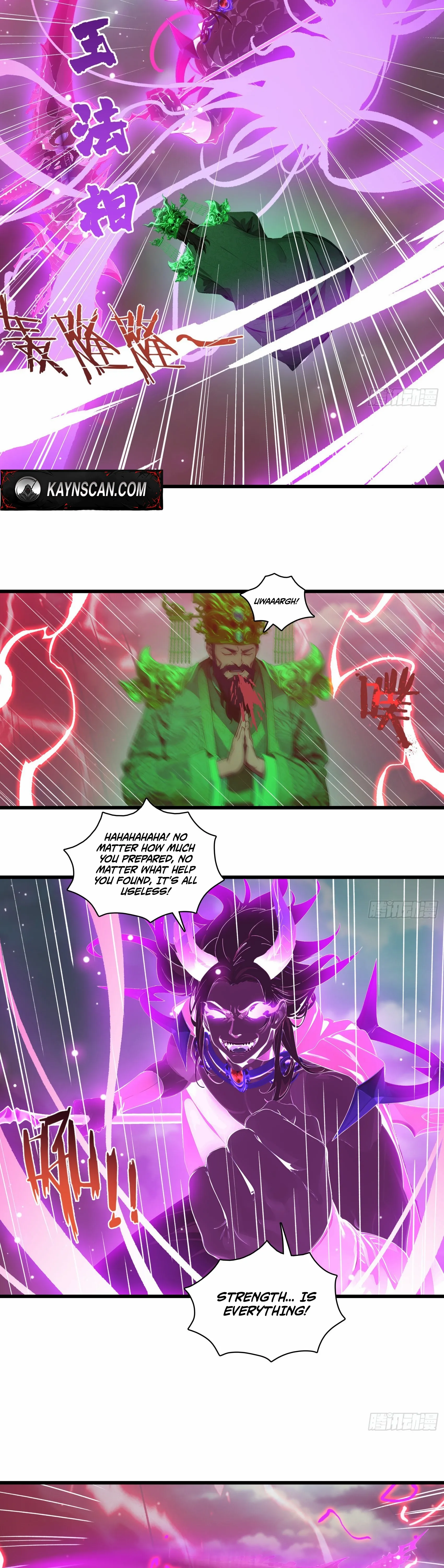 The Evil God Descends, I Own Great Hell Chapter 92 page 10 - 