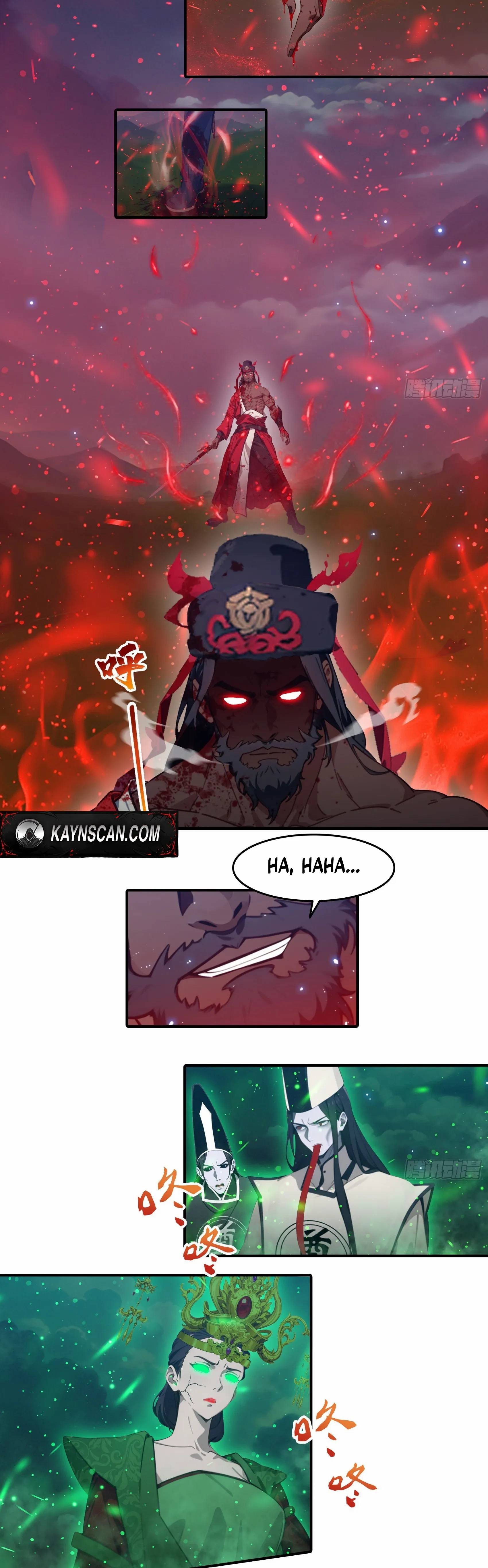 The Evil God Descends, I Own Great Hell Chapter 93 page 13 - 