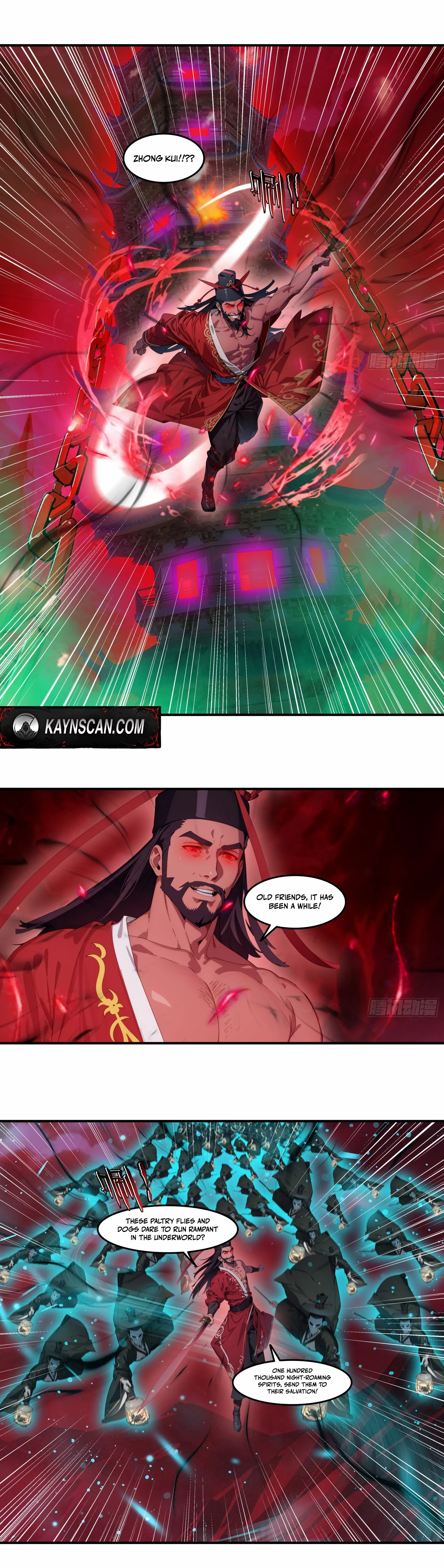 The Evil God Descends, I Own Great Hell Chapter 93 page 3 - 