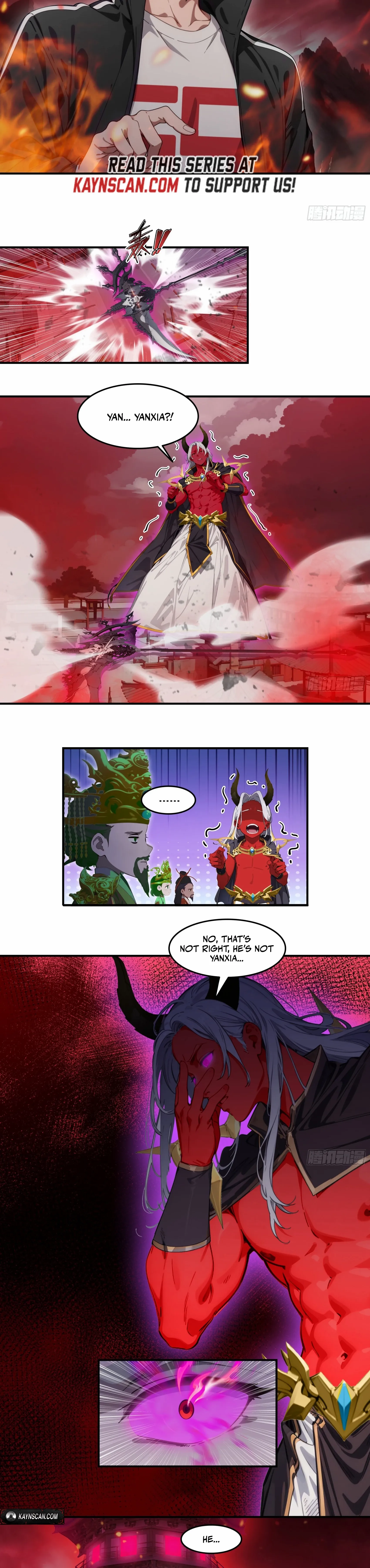 The Evil God Descends, I Own Great Hell Chapter 95 page 3 - 