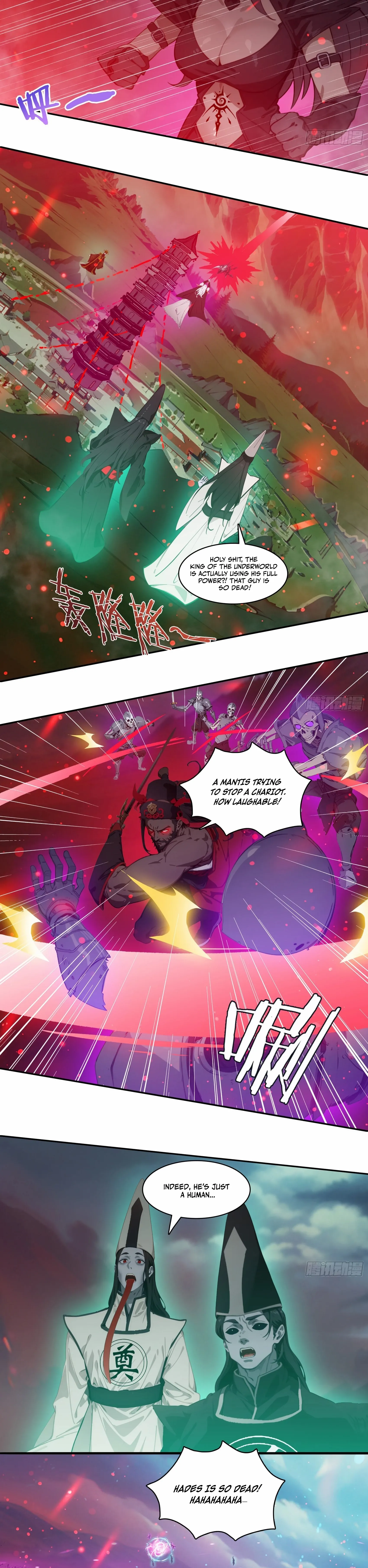 The Evil God Descends, I Own Great Hell Chapter 95 page 7 - 