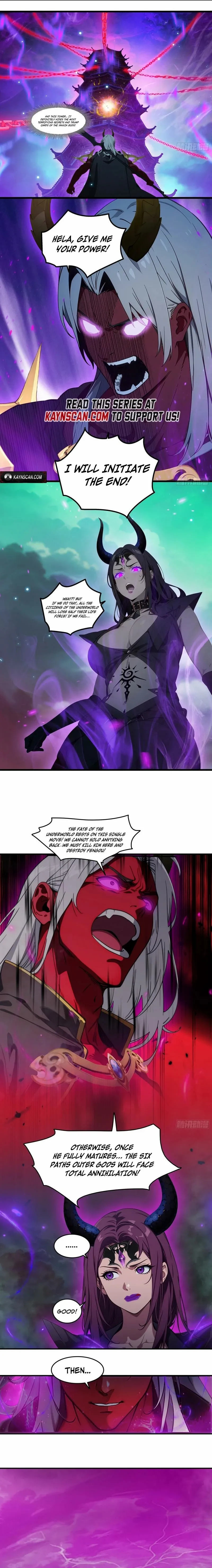 The Evil God Descends, I Own Great Hell Chapter 96 page 4 - 
