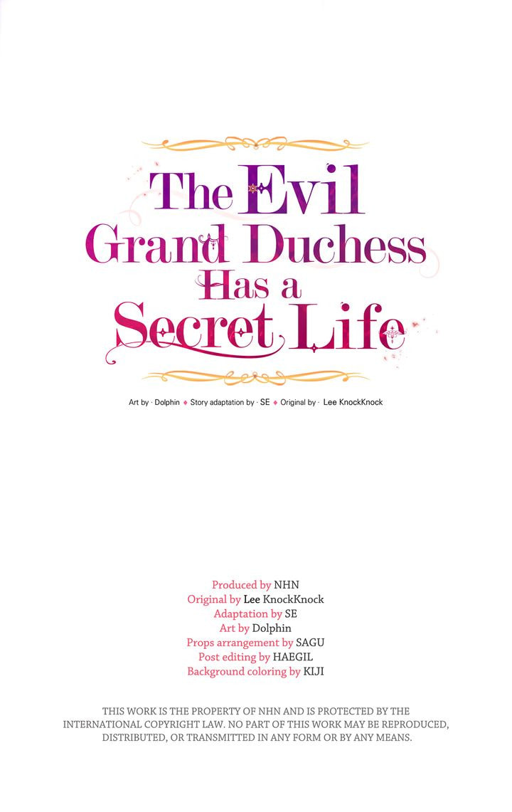 The Evil Grand Duchess Has a Secret Life Chapter 2.1 page 6 - 