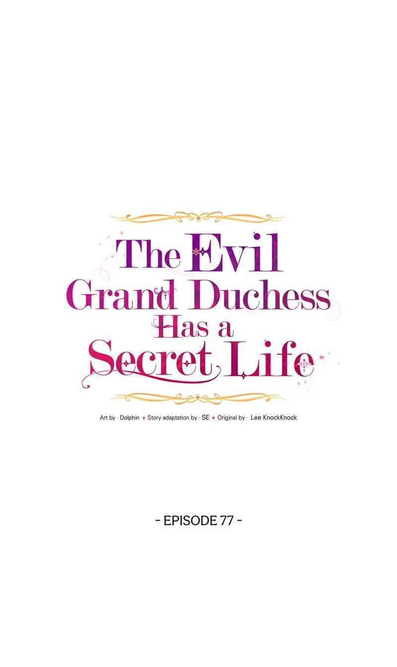 The Evil Grand Duchess Has a Secret Life Chapter 77 page 40 - 