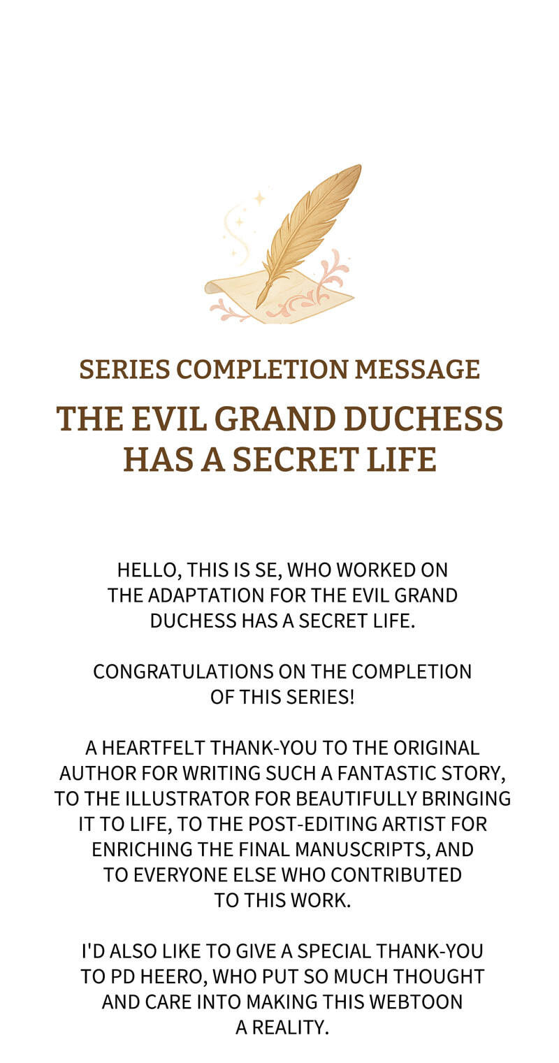 The Evil Grand Duchess Has a Secret Life Chapter 84.1 page 1 - 