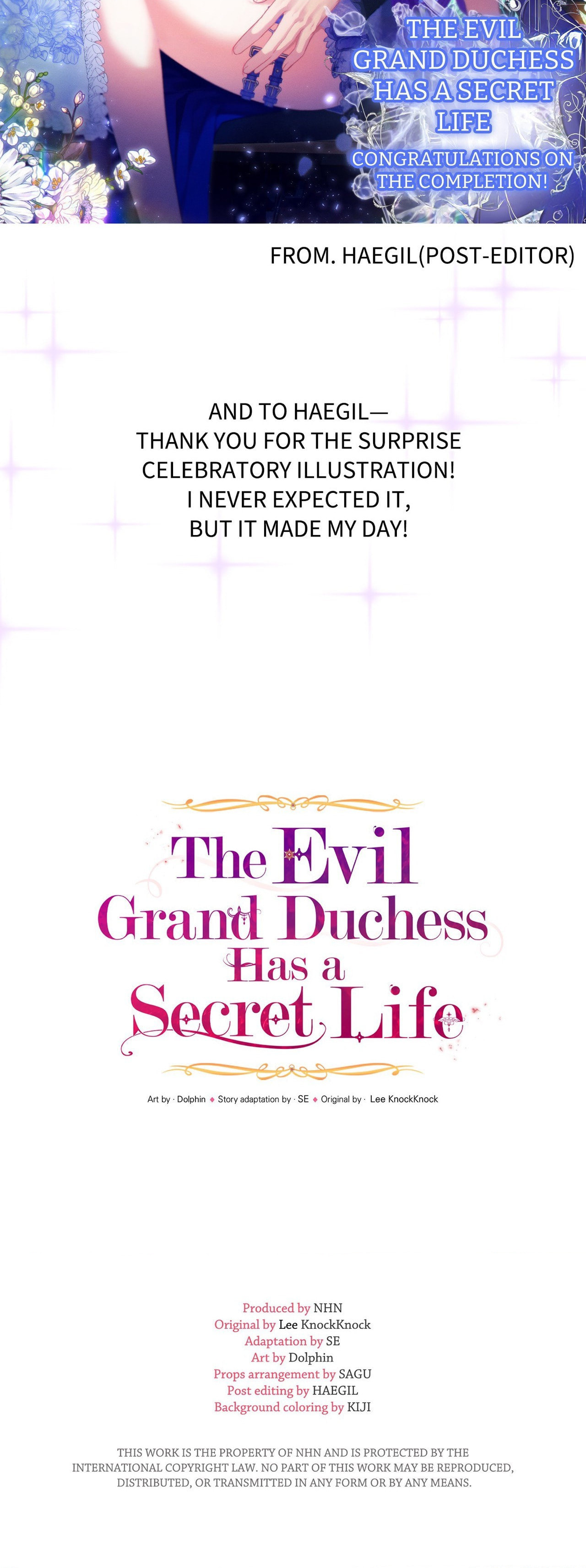 The Evil Grand Duchess Has a Secret Life Chapter 93.1 page 3 - 