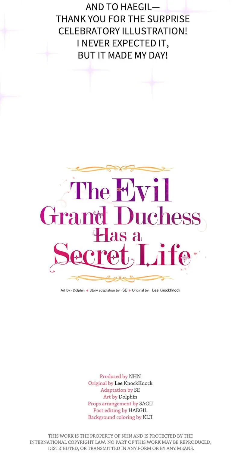 The Evil Grand Duchess Has a Secret Life Chapter 93.5 page 7 - 