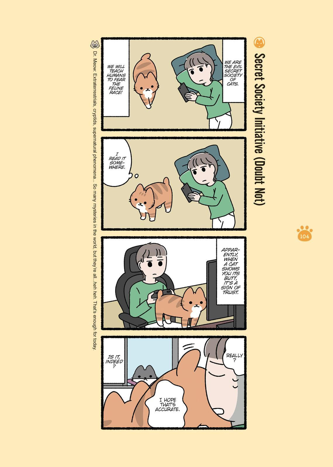 The Evil Secret Society of Cats Chapter 0 page 104 - 