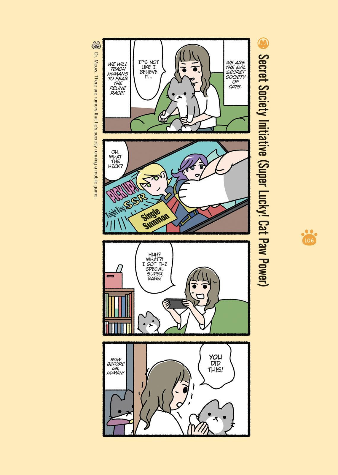 The Evil Secret Society of Cats Chapter 0 page 106 - 