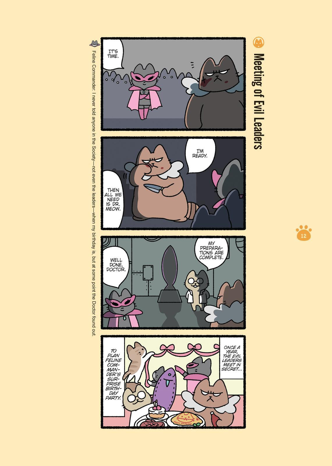 The Evil Secret Society of Cats Chapter 0 page 12 - 