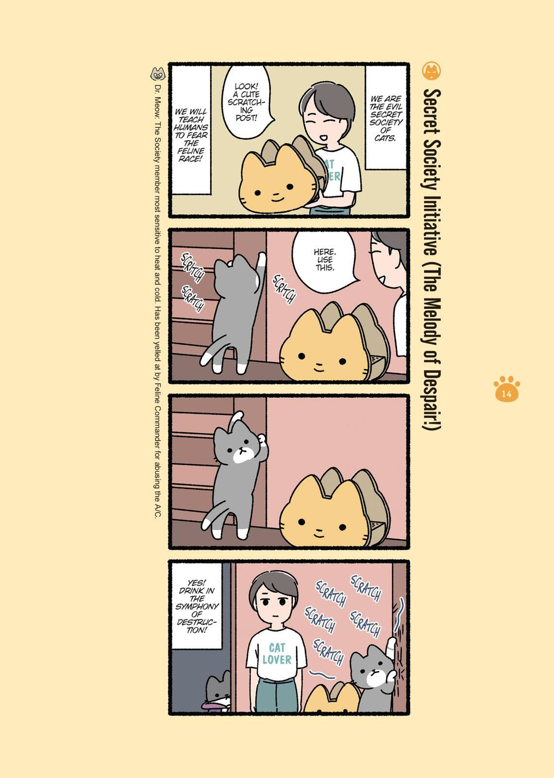The Evil Secret Society of Cats Chapter 0 page 14 - 