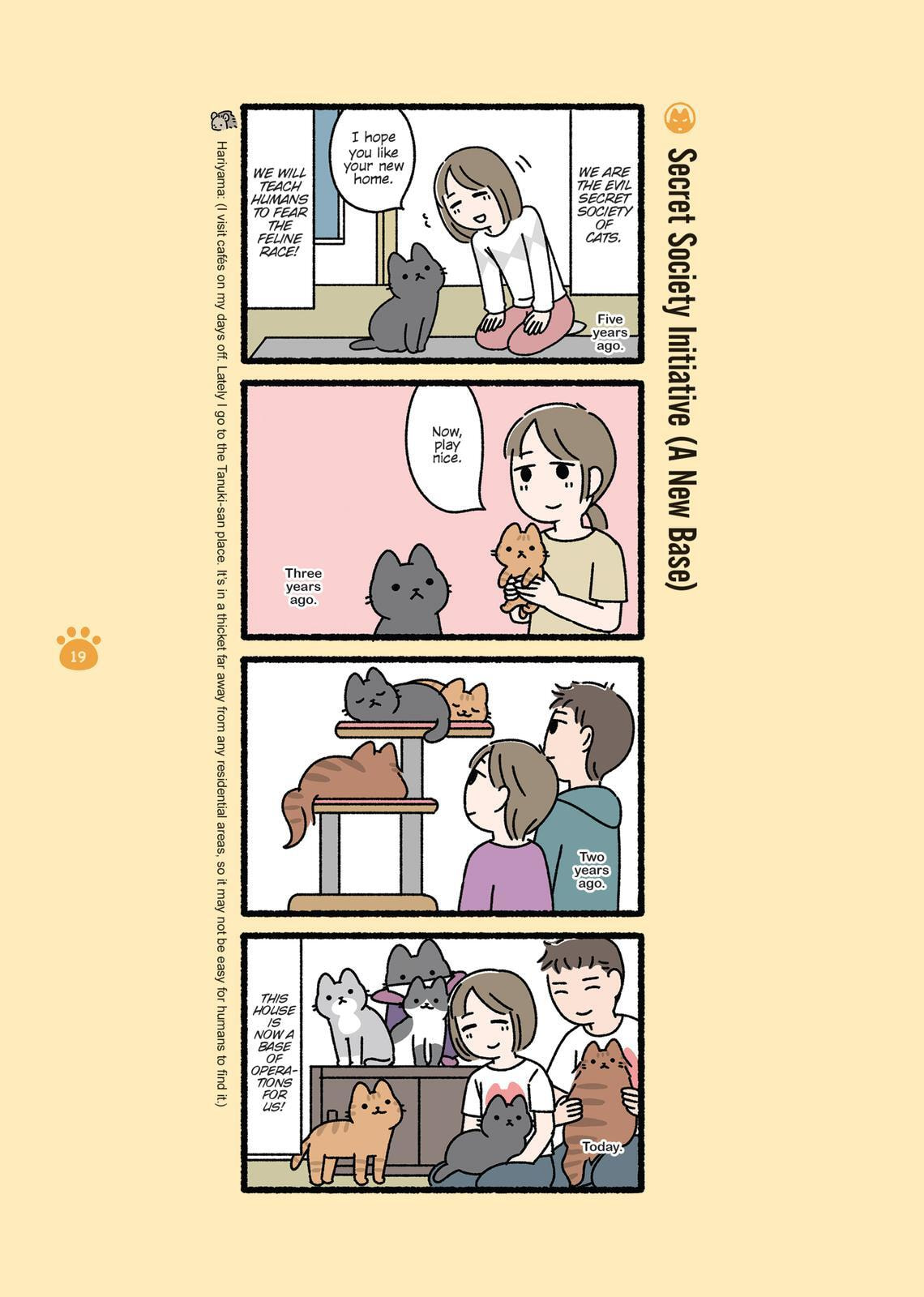The Evil Secret Society of Cats Chapter 0 page 19 - 